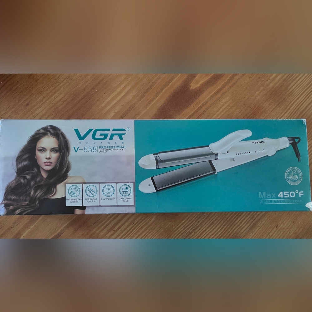VGR Hair Straightener and Curler